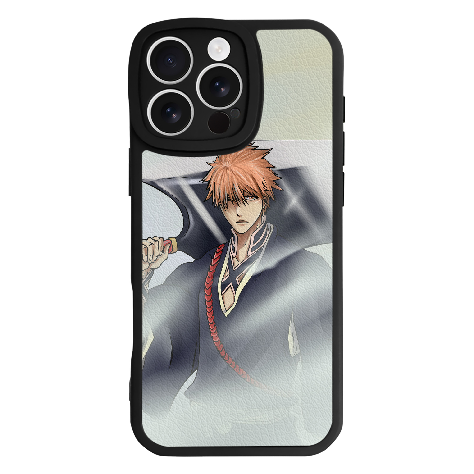 （画像用） ブリーチ BLEACH 【iPhone 16シリーズ対応】シリコンスマホケース（レザー調） 材質：シリコン
